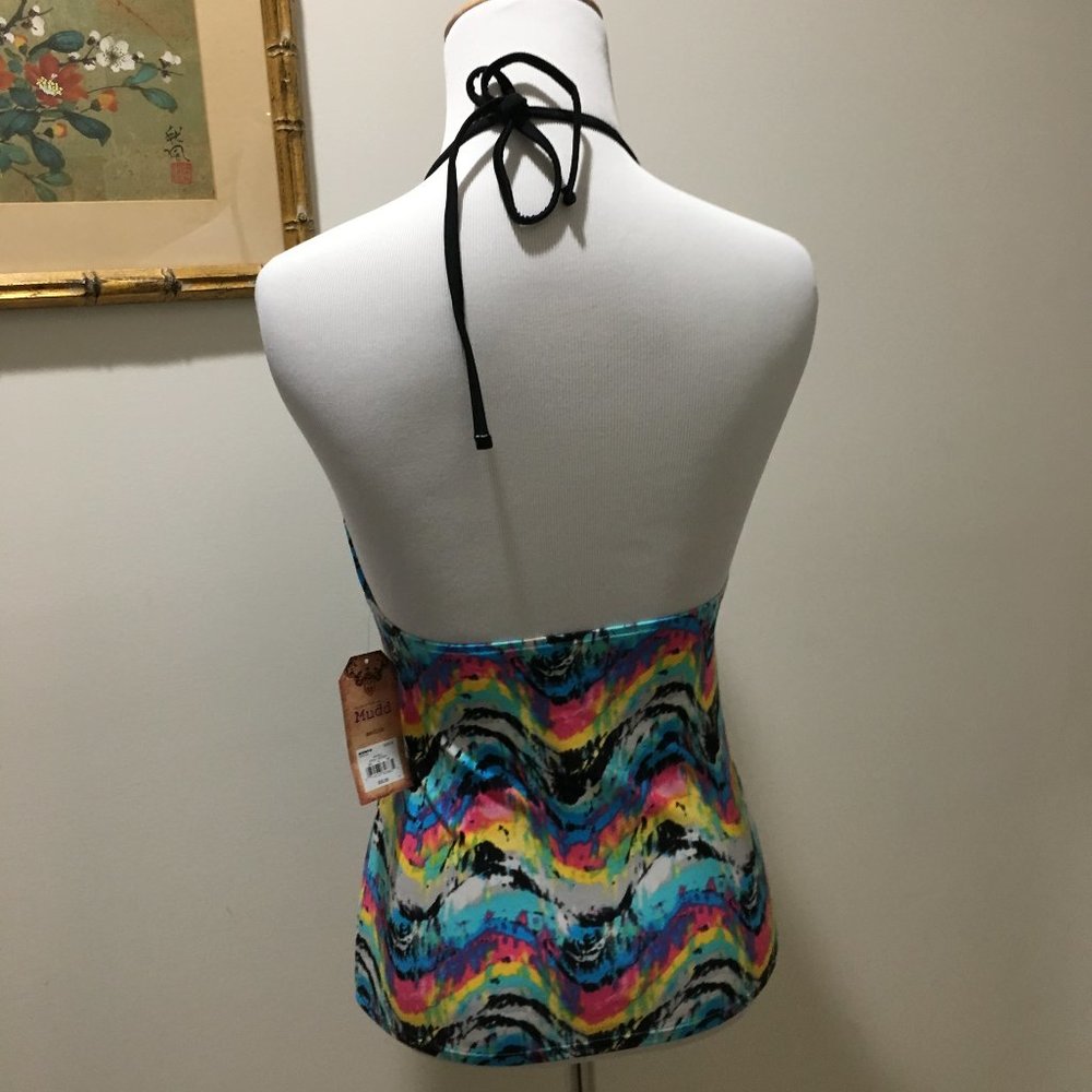 NEW 🎉 HOST PICK 🎉 Mudd Tie Dye Wave Tankini - Picture 3 of 10